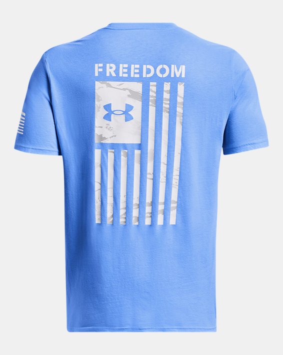 Men's UA Freedom Flag Camo T-Shirt, Blue, pdpMainDesktop image number 5